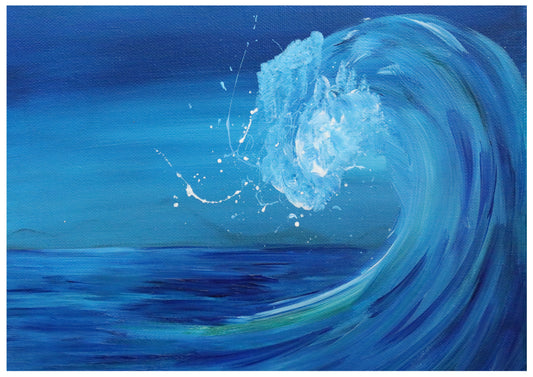 'Blue Wave' by Ciara Barry - Limited Edition Print