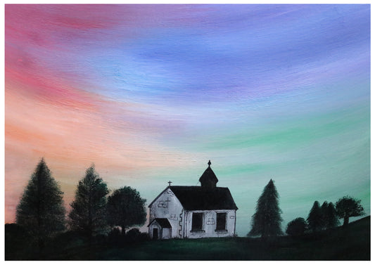 'Lonely Church' by Ciara Barry - Limited Edition Print